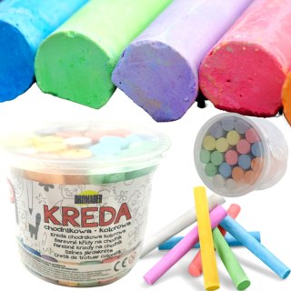 KREDA CHODNIKOWA SZKOLNA KOLOR BEZPYŁOWA GRUBA 20s DROMADER