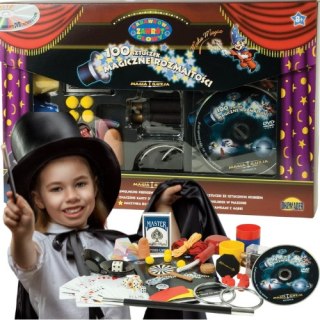 MAŁY MAGIK DVD PREZENT MAGIA SZTUCZKI MAGICZNE 100 DROMADER