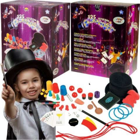 MAŁY MAGIK PREZENT MAGIA SZTUCZKI MAGICZNE 125 szt DROMADER MAŁY MAGIK PREZENT MAGIA SZTUCZKI MAGICZNE 125 szt DROMADER
