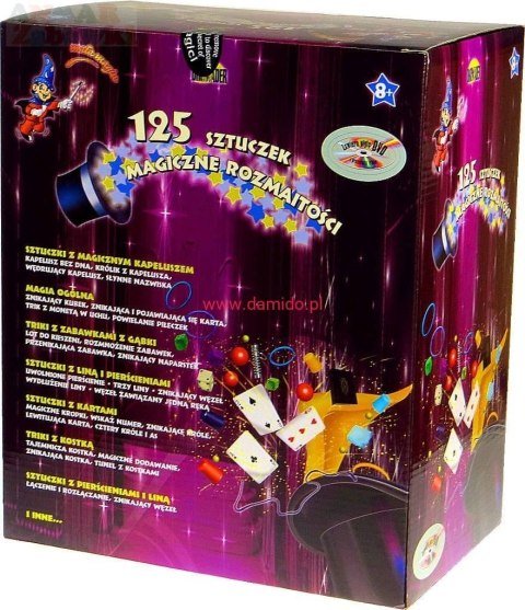 MAŁY MAGIK PREZENT MAGIA SZTUCZKI MAGICZNE 125 szt DROMADER MAŁY MAGIK PREZENT MAGIA SZTUCZKI MAGICZNE 125 szt DROMADER