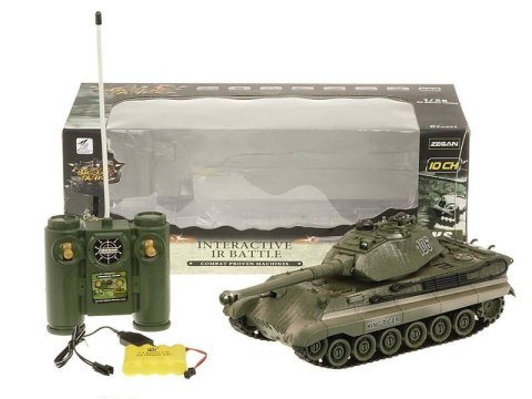 MEGA CZOŁG ZDALNIE STEROWANY T90 RC STRZELA DUŻY DROMADER
