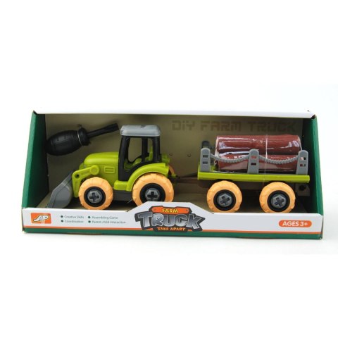 TRAKTOR DO SKRĘCANIA W PUDEŁKU Marka niezdefiniowana TRAKTOR DO SKRĘCANIA W PUDEŁKU Marka niezdefiniowana