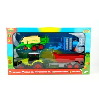 TRAKTOR+MASZYNY ROLNICZE W PUDEŁKU Marka niezdefiniowana