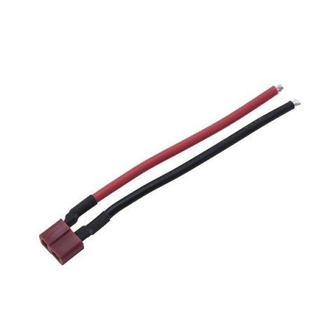 Gniazdo DEAN z przewodem 14AWG 10cm (czerwony + czarny) Gniazdo DEAN z przewodem 14AWG 10cm (czerwony + czarny)