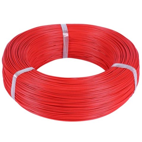 MSP Silikonowy przewód prądowy 28AWG 0,08mm2 1m CZERWONY MSP MSP Silikonowy przewód prądowy 28AWG 0,08mm2 1m CZERWONY MSP