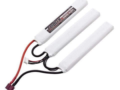 Pakiet Redox ASG 2400 mAh 11,1V 30C (rozdzielony) (1+1+1) LiPo Redox Pakiet Redox ASG 2400 mAh 11,1V 30C (rozdzielony) (1+1+1) LiPo Redox