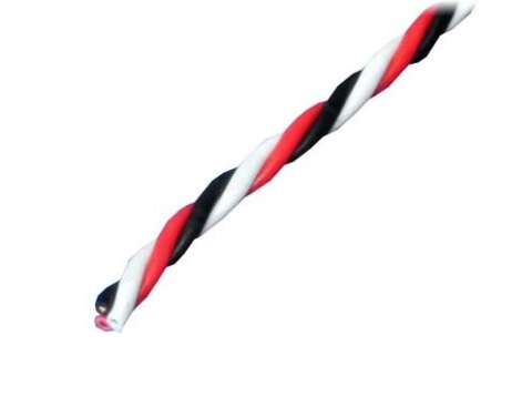 Przewód serwa trójżyłowy 3 x 0,13 mm/1 mb skręcony (FUTABA) MSP Przewód serwa trójżyłowy 3 x 0,13 mm/1 mb skręcony (FUTABA) MSP