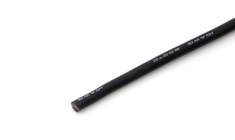 Przewód silikonowy 5,3 mm2 (10AWG) (czarny) 1m. MSP Przewód silikonowy 5,3 mm2 (10AWG) (czarny) 1m. MSP