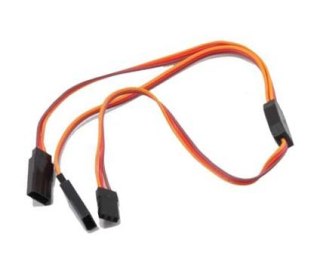 Y - kabel rozgałęziacz 30 cm (JR) - 0,13mm2 26AWG - płaski - MSP MSP