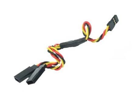 Y - kabel rozgałęziacz 90 cm (JR) - 0,33mm2 22AWG - skręcony - MSP MSP Y - kabel rozgałęziacz 90 cm (JR) - 0,33mm2 22AWG - skręcony - MSP MSP