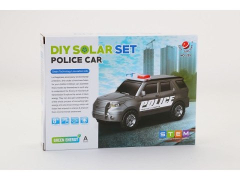 Zabawka Solarna Samochód - Auto Radiowóz Policja - zestaw do samodzielnego złożenia Zabawka Solarna Samochód - Auto Radiowóz Policja - zestaw do samodzielnego złożenia