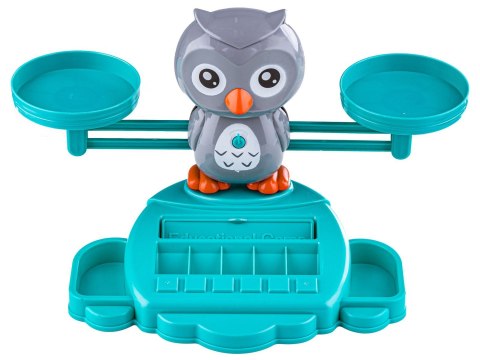 Gra Nauka Liczenia Oraz Angielskiego Fiszki - Równoważnia Waga Szalkowa Sówka Sowa - Owl Balance DK