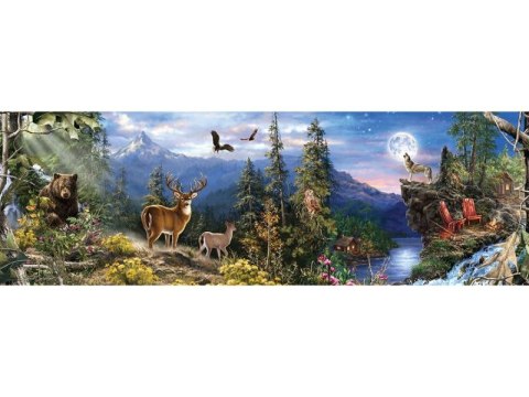 DUŻY Haft Diamentowy, Obraz, Mozaika Diamentowa Diamond Painting PANORAMA GÓR 120x40cm DUŻY Haft Diamentowy, Obraz, Mozaika Diamentowa Diamond Painting PANORAMA GÓR 120x40cm