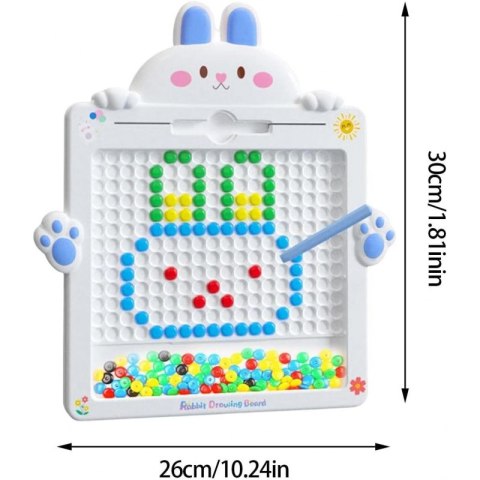 WOOPIE Tablica Magnetyczna Montessori MagPad Królik 2szt. Woopie WOOPIE Tablica Magnetyczna Montessori MagPad Królik 2szt. Woopie