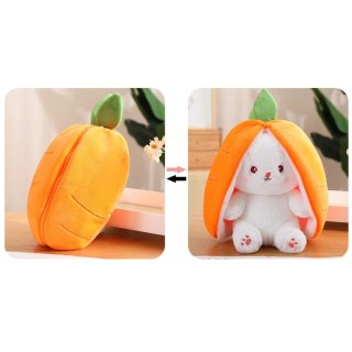 Magiczny Królik 25cm Marchewka Maskotka Pluszak Uroczy Design Uszka Ciuciubabka