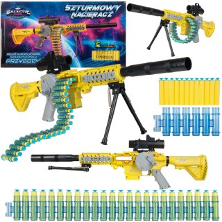 Pistolet Szturmowy Nacieracz Na Akumulator Magazynek Strzałki Piankowe Ciuciubabka