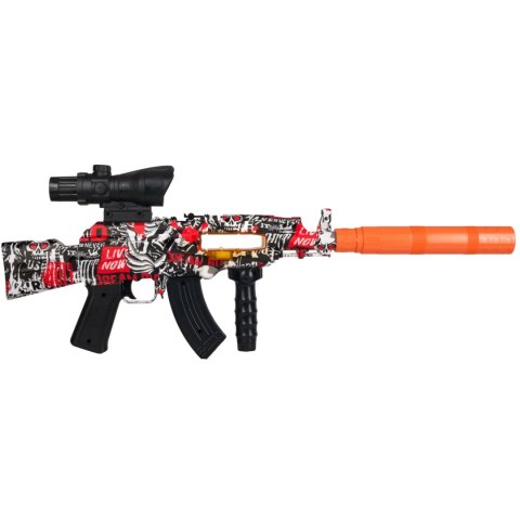 Pistolet Zmasowany Atak Na Akumulator Magazynek Strzałki Piankowe Okulary Ciuciubabka