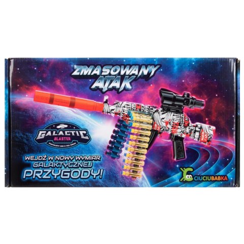 Pistolet Zmasowany Atak Na Akumulator Magazynek Strzałki Piankowe Okulary Ciuciubabka