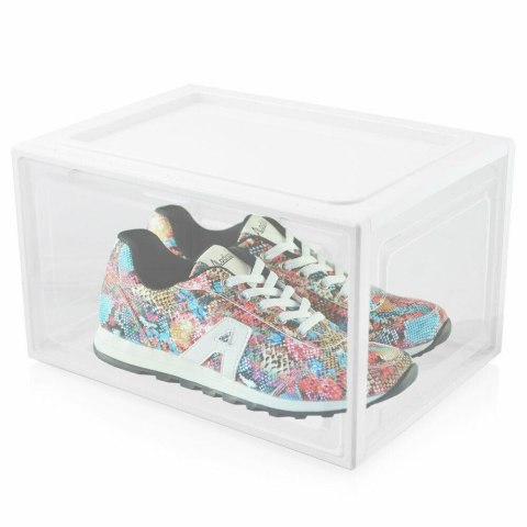 3x BOX NA BUTY ORGANIZER PUDEŁKO BIAŁE Bituxx 3x BOX NA BUTY ORGANIZER PUDEŁKO BIAŁE Bituxx