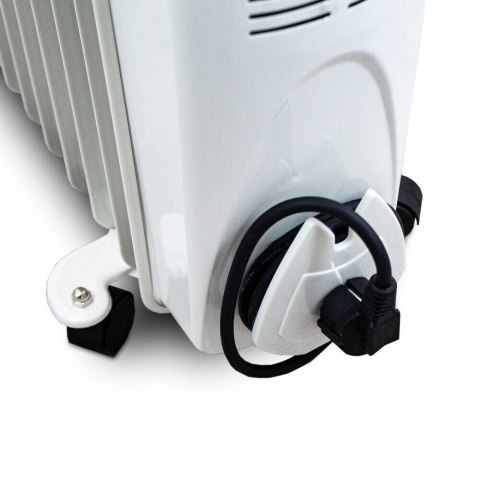 BITUXX Elektryczny grzejnik olejowy 2500 W 11 żeber biały Bituxx