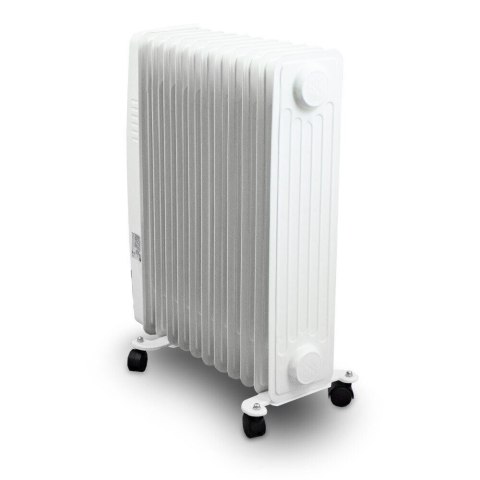 BITUXX Elektryczny grzejnik olejowy 2500 W 11 żeber biały Bituxx