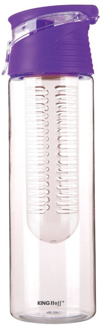 BUTELKA BIDON z wkładem na owoce 0.8L KINGHOFF KH-1192 KINGHOFF