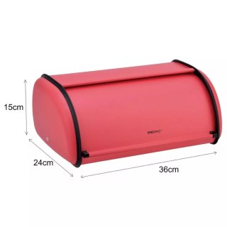 CHLEBAK STALOWY KINGHOFF KH-1753 czerwony KINGHOFF