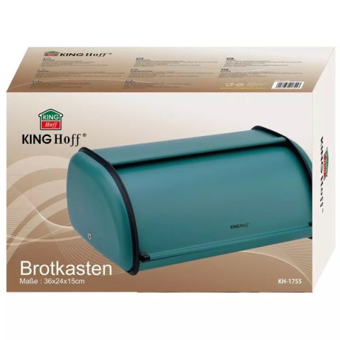CHLEBAK STALOWY KINGHOFF KH-1755 zielony KINGHOFF CHLEBAK STALOWY KINGHOFF KH-1755 zielony KINGHOFF