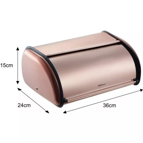 CHLEBAK STALOWY KINGHOFF KH-1840 ROSE GOLD KINGHOFF