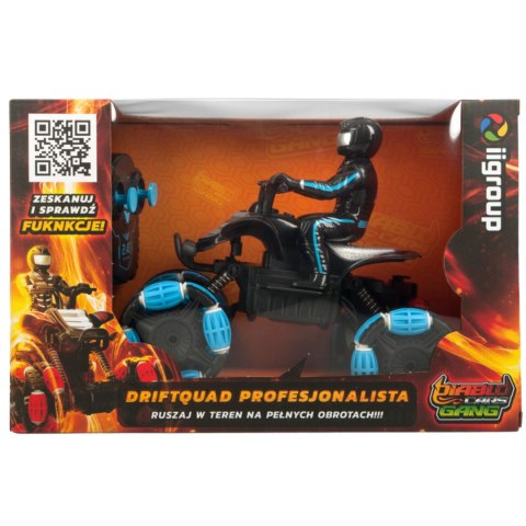 Driftquad Profesjonalista Pojazd Zdalnie Sterowany Quad Obroty 360 Stopni Ciuciubabka