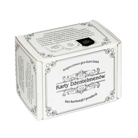 Gra Karciana "Karty Dżentelmenów" - Edycja Podstawowa Zestaw Kart KOJAR Gra Karciana "Karty Dżentelmenów" - Edycja Podstawowa Zestaw Kart KOJAR