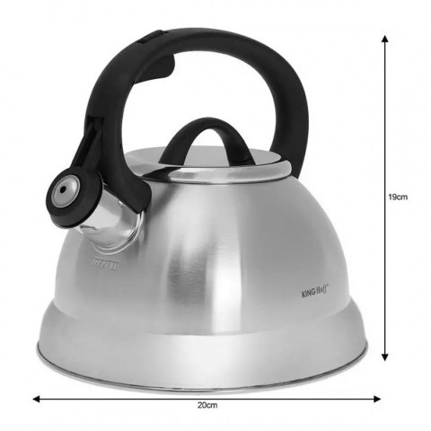 CZAJNIK 2,3L Z GWIZDKIEM KINGHOFF KH-3774 KINGHOFF CZAJNIK 2,3L Z GWIZDKIEM KINGHOFF KH-3774 KINGHOFF