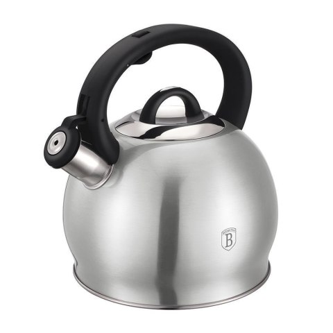 CZAJNIK 3L BERLINGER HAUS Z GWIZDKIEM ROYAL SILVER BH-6397 BERLINGER HAUS