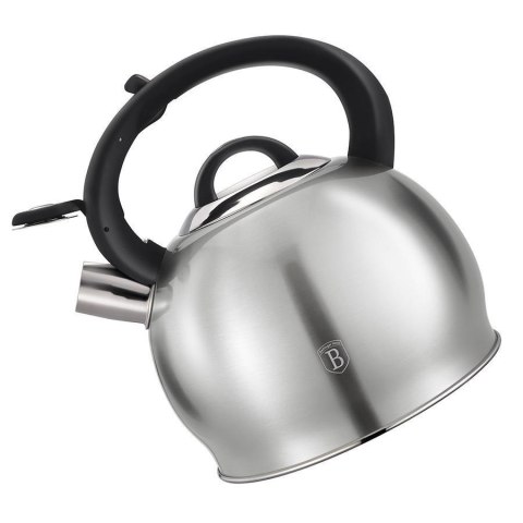 CZAJNIK 3L BERLINGER HAUS Z GWIZDKIEM ROYAL SILVER BH-6397 BERLINGER HAUS