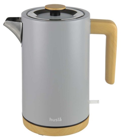 CZAJNIK ELEKTRYCZNY HUSLA 1,5L szary 73904 HUSLA CZAJNIK ELEKTRYCZNY HUSLA 1,5L szary 73904 HUSLA