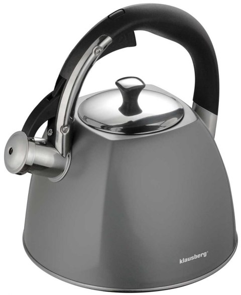 CZAJNIK Z GWIZDKIEM KLAUSBERG 2,2L KB-7411 KLAUSBERG CZAJNIK Z GWIZDKIEM KLAUSBERG 2,2L KB-7411 KLAUSBERG