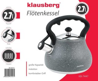 CZAJNIK Z GWIZDKIEM KLAUSBERG 2,7L KB-7447 KLAUSBERG