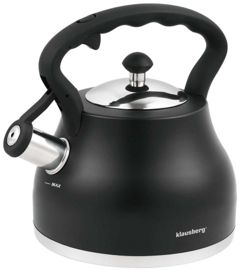 CZAJNIK Z GWIZDKIEM KLAUSBERG 2,7L KB-7448 KLAUSBERG CZAJNIK Z GWIZDKIEM KLAUSBERG 2,7L KB-7448 KLAUSBERG