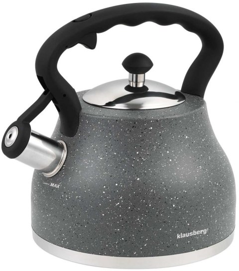 CZAJNIK Z GWIZDKIEM KLAUSBERG 2,7L KB-7449 KLAUSBERG CZAJNIK Z GWIZDKIEM KLAUSBERG 2,7L KB-7449 KLAUSBERG