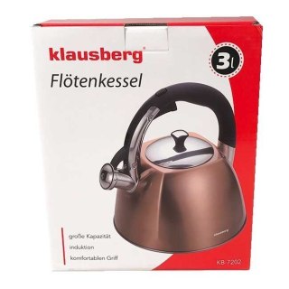CZAJNIK Z GWIZDKIEM KLAUSBERG 3L KB-7202 KLAUSBERG