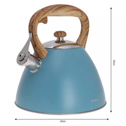 CZAJNIK Z GWIZDKIEM KLAUSBERG 3L KB-7263 KLAUSBERG