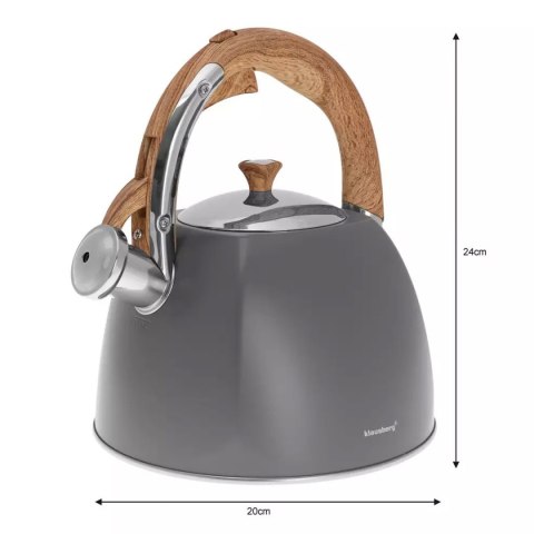 CZAJNIK Z GWIZDKIEM KLAUSBERG 3L KB-7501 KLAUSBERG