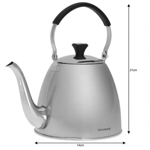 CZAJNIK ZAPARZACZ Z SITKIEM KLAUSBERG 1.1L KB-7456 KLAUSBERG CZAJNIK ZAPARZACZ Z SITKIEM KLAUSBERG 1.1L KB-7456 KLAUSBERG