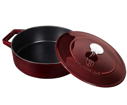 EMALIOWANY GARNEK ŻELIWNY 26cm BERLINGER HAUS BH-6498 BERLINGER HAUS EMALIOWANY GARNEK ŻELIWNY 26cm BERLINGER HAUS BH-6498 BERLINGER HAUS