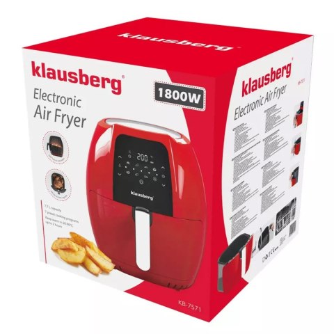 FRYTOWNICA BEZTŁUSZCZOWA 1800W 7,7L KLAUSBERG KB-7571 KLAUSBERG