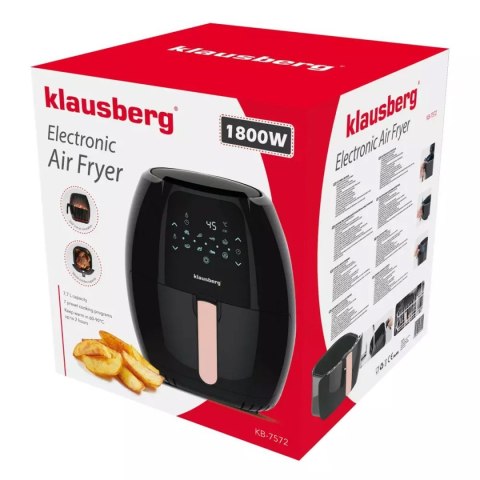 FRYTOWNICA BEZTŁUSZCZOWA 1800W 7,7L KLAUSBERG KB-7572 KLAUSBERG