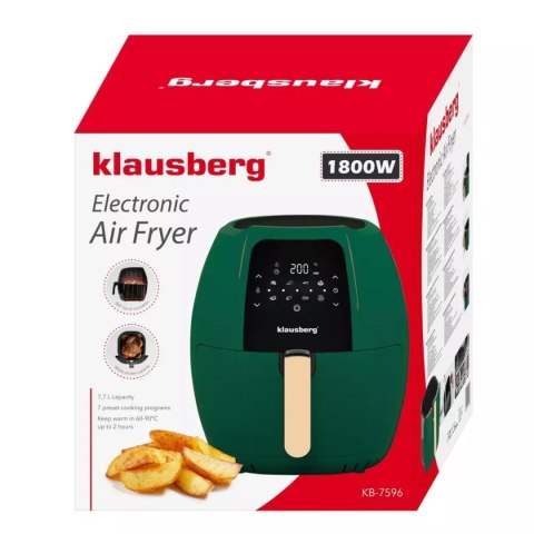 FRYTOWNICA BEZTŁUSZCZOWA 1800W 7,7L KLAUSBERG KB-7596 KLAUSBERG FRYTOWNICA BEZTŁUSZCZOWA 1800W 7,7L KLAUSBERG KB-7596 KLAUSBERG