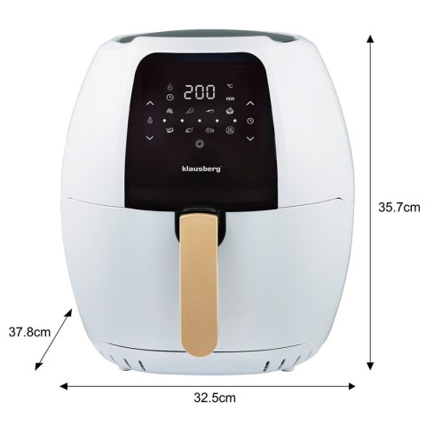 FRYTOWNICA BEZTŁUSZCZOWA 1800W 7,7L KLAUSBERG KB-7709 KLAUSBERG