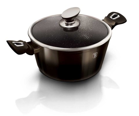 GARNEK GRANITOWY 20cm BERLINGERHAUS BH-6604 SHINY BLACK BERLINGER HAUS