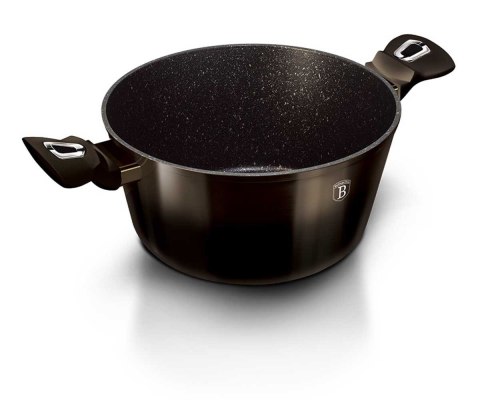 GARNEK GRANITOWY 24cm BERLINGERHAUS BH-6605 SHINY BLACK BERLINGER HAUS